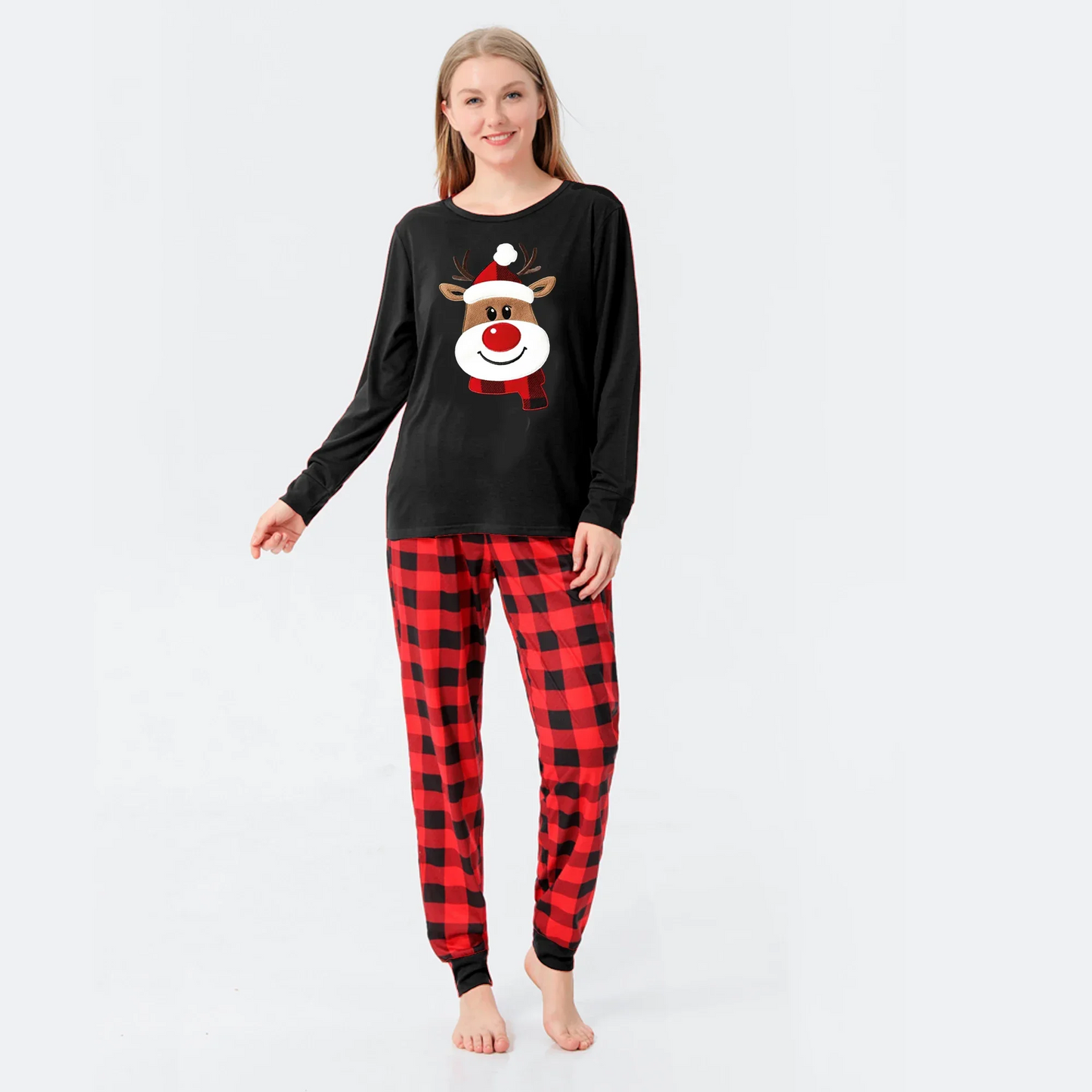 Deer Christmas Family Set Matching Outfits
