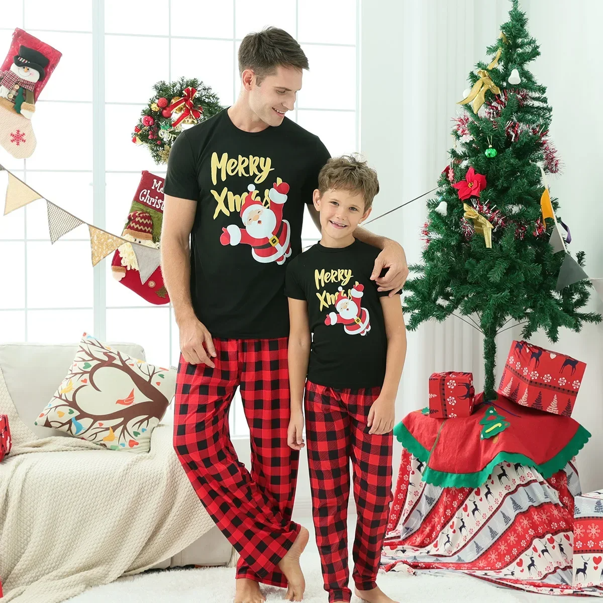 Merry Xmas Family Set Matching Outfits