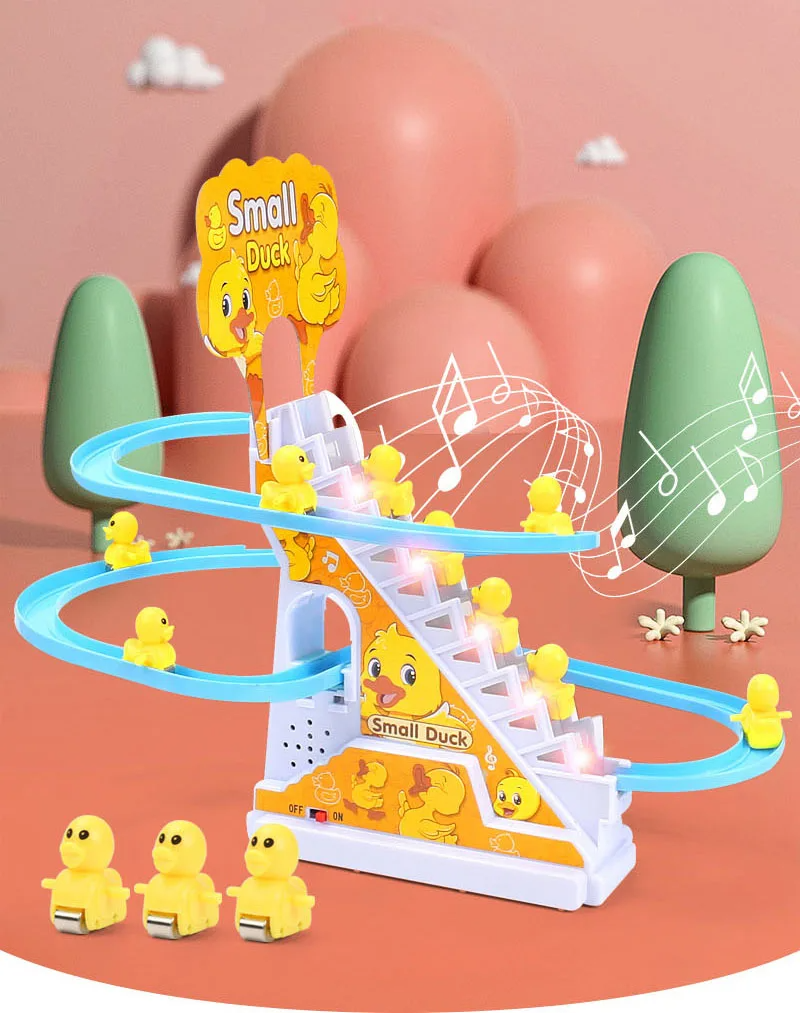 Children's Duck Track Musical Slide