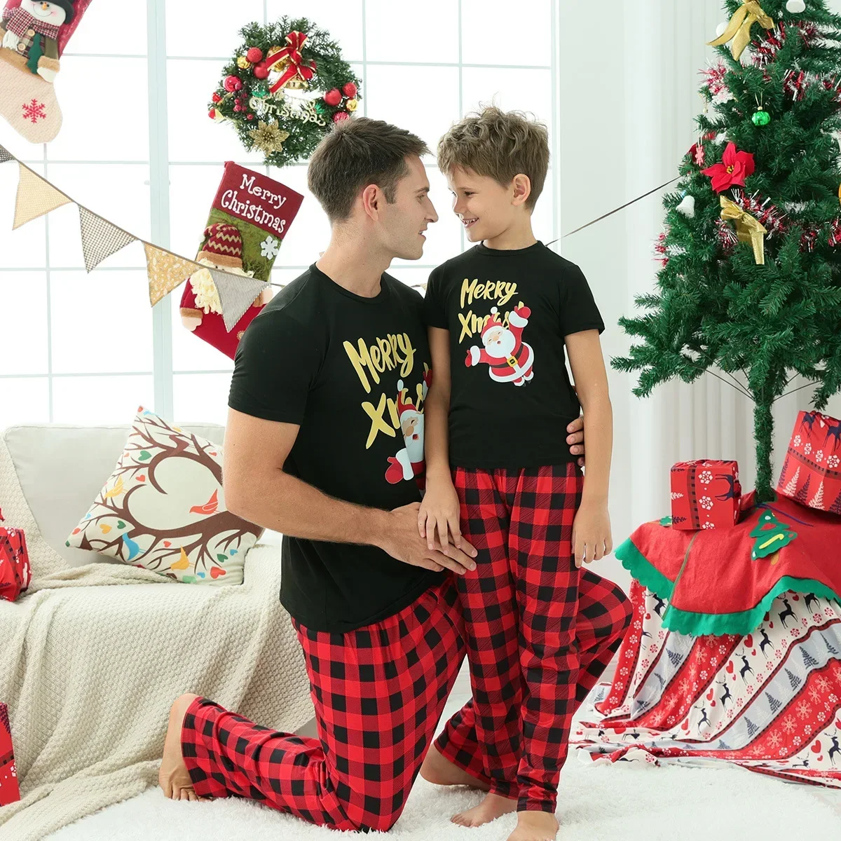 Merry Xmas Family Set Matching Outfits