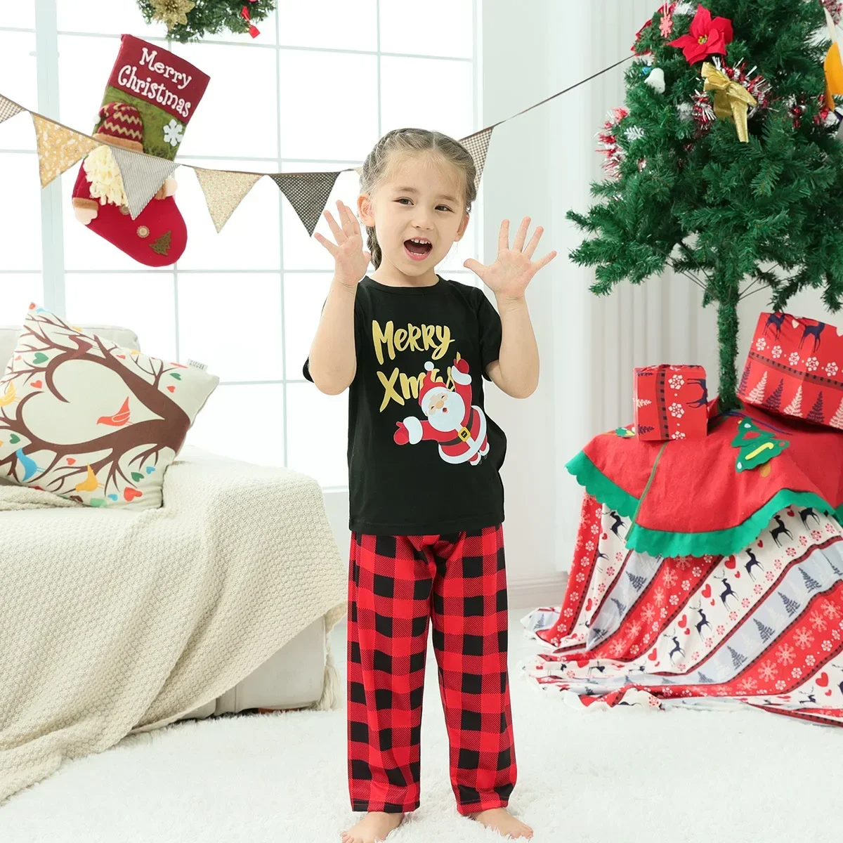 Merry Xmas Family Set Matching Outfits