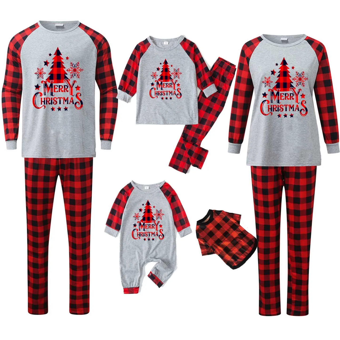 Merry Christmas Family Set Matching Outfits