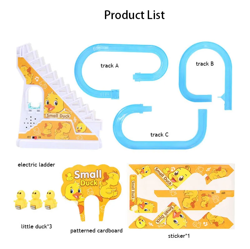 Children's Duck Track Musical Slide
