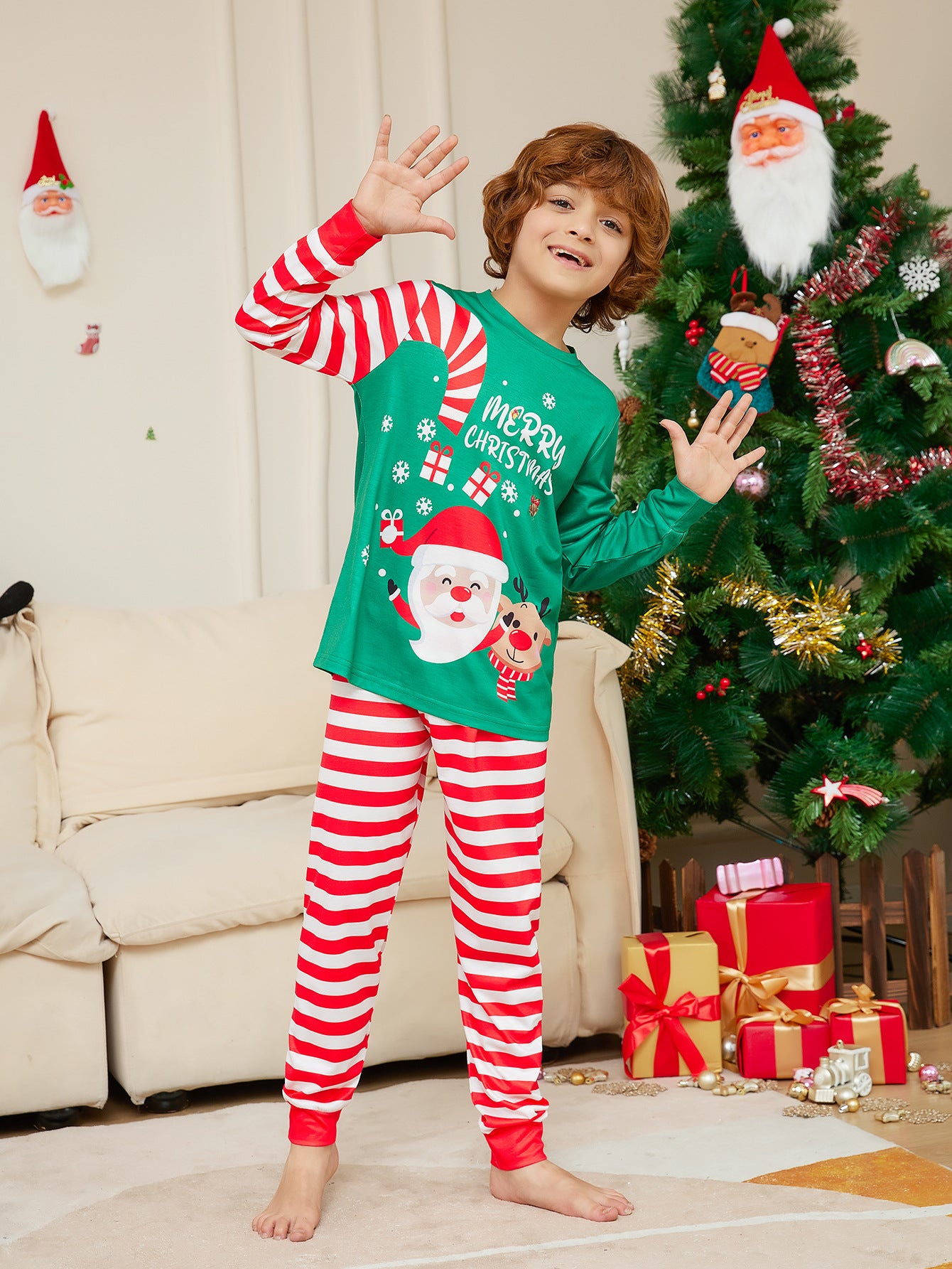 Merry Xmas Family Set Matching Outfits