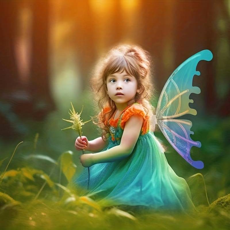 Electric Butterfly Wings With Music Lights