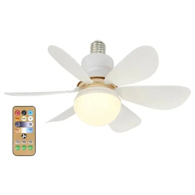 Crystal Nest™ Socket Fan Light