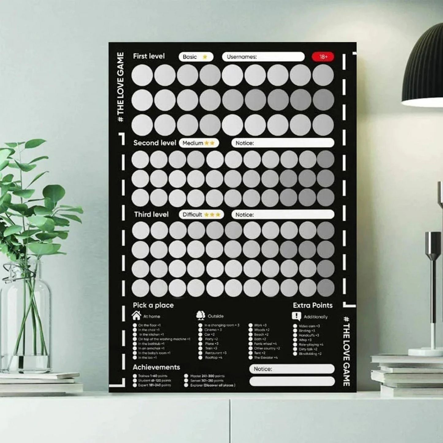 Couple's Adventure Scratch-Off Game