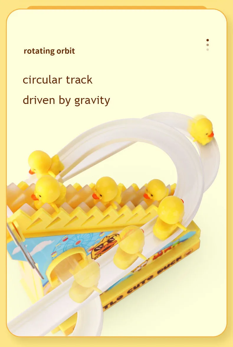Children's Duck Track Musical Slide