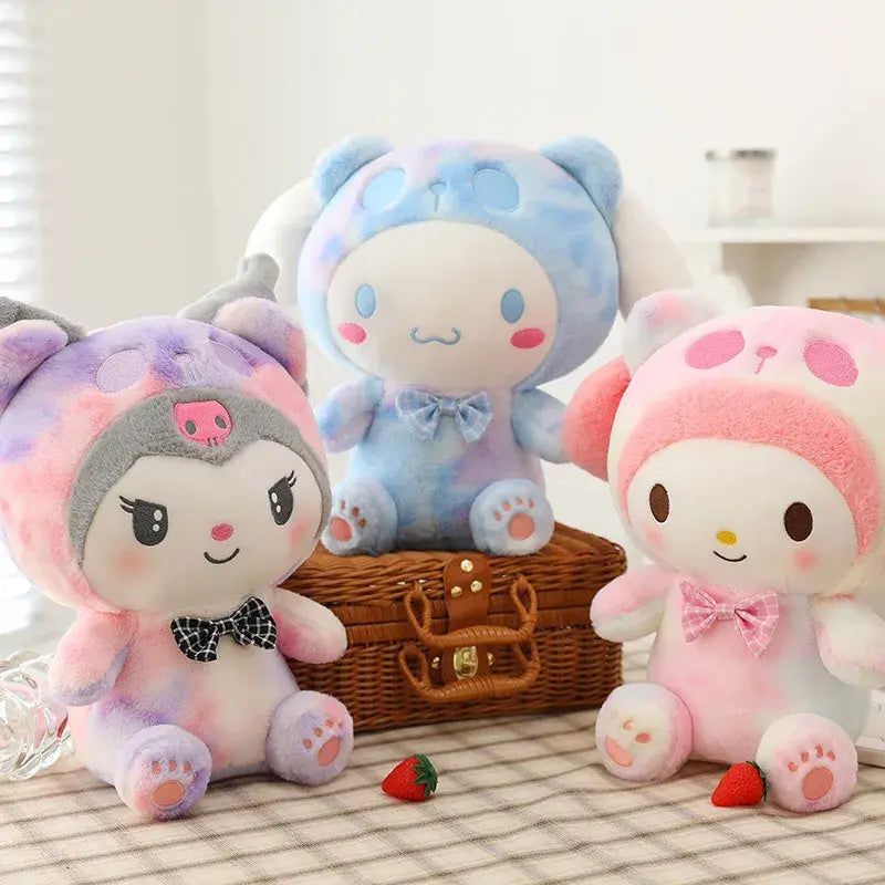 Kawaii Anime Plush Toys Kuromi, My Melody, Cinnamoroll,