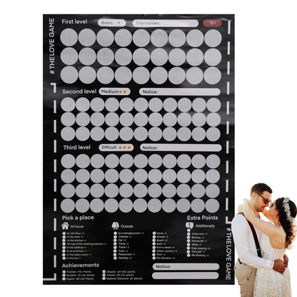 Couple's Adventure Scratch-Off Game