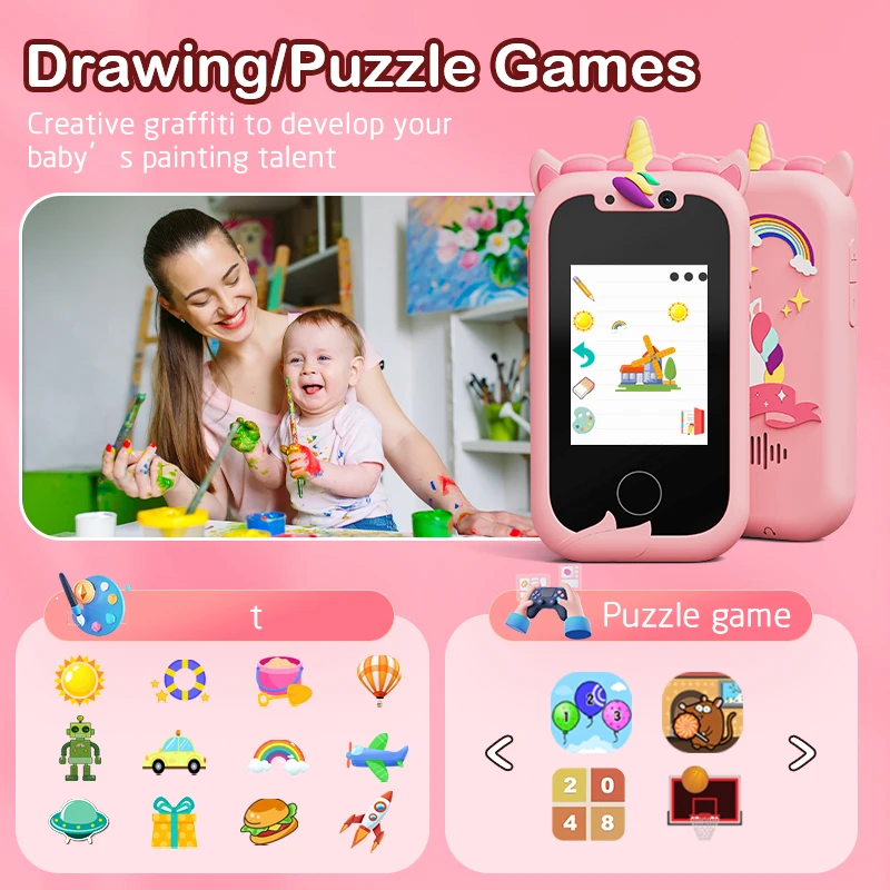 Crystal Nest™Kids Educational Smart Phone