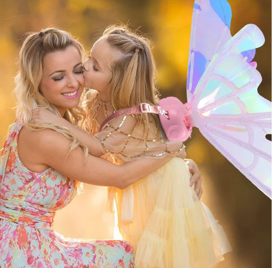 Electric Butterfly Wings With Music Lights